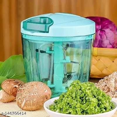 MY International Stainless Steel Blade System 900 ML Vegetable Chopper(1)