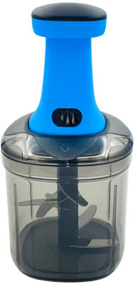 TINUMS Manual Push Chopper for Vegetables & Fruits, Hand Press Chopper Vegetable & Fruit Chopper(1)