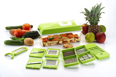 ActrovaX Multipurpose Vegetable and Fruit Chopper Cutter Grater Chipser Vegetable & Fruit Chopper(1 Pcs Vegetable & Fruit Cutter)