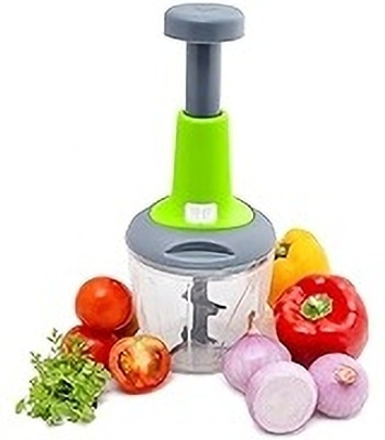 SRS Manual Push Vegetable Chopper 1100ml | Hand Chopper | Onion Tomato Cutter | Vegetable Chopper(1 chopper)