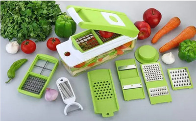 KHODAL ENTERPRISE by N0 14 in 1 Multipurpose Chopper-07 Vegetable & Fruit Chopper(1 chopper)