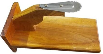 Tarpon Polished Wooden Coconut Scraper|Table Top Grater|Wooden Finish Coconut Scraper Coconut Scraper(Pack of 1 Scraper)