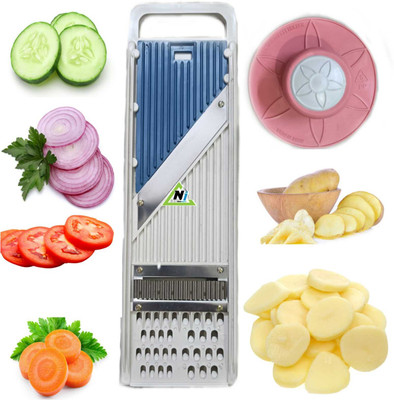 Cpg by Ni Product SB02 Vegetable & Fruit Grater & Slicer(1 chopper and 1 safety holder)