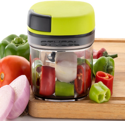 Stysol Powerful Mini Handy Quick Vegetable & Fruit Chopper(1 x Chopper)
