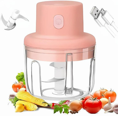 SARKAR by 1 Electric Mini Garlic Chopper Electric Vegetable & Fruit Chopper(1 chopper)