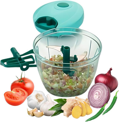 Crystal zone by 1 Blue Vegetable & Fruit Chopper(1 chopper)