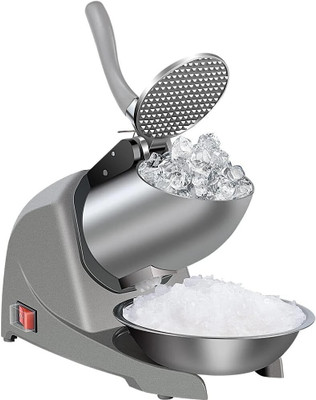 XENGVA by XENGVA Electric Ice Crusher Shaver Gola Snow Cone Maker Machine with Three Blades Electric Grater & Slicer(1 Chopper)