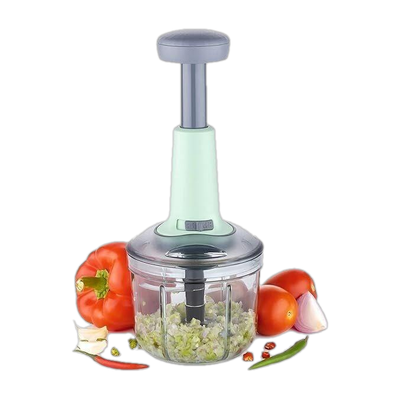 Flipkart SmartBuy New Big size Hand Push 1000 ML with 5 Stainless Steel Blades Vegetable & Fruit Chopper(1 PUSH CHOPPER)