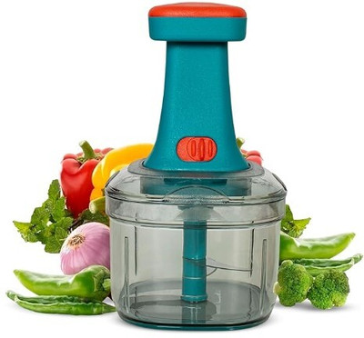 vbr Vegetable & Fruit Chopper(1000 ml Push Chopper)