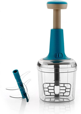 Aquapolymers by COLVIX Hand Press Push Chopper | Effortless Chopping Vegetable & Fruit Chopper(1 Chopper)