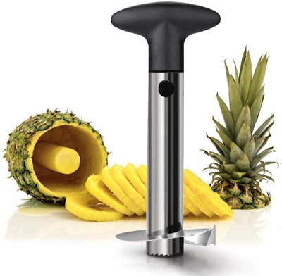 HEVASNEK by SAMUSAGYA Pineapple Corers Removal Slicing, Pineapple Corer and Slicer Tool Pineapple Slicer(1 chopper)