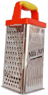 MiiArt Stainless Steel Kitchen Grater | Multi-Purpose Vegetable(size-26 cm)1 pcs . Chopper(1)