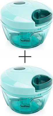 TP INCORP 500ml Premium Quick Handy Vegetable & Fruit Chopper(Set of 2 Chopper)