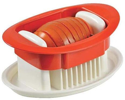 Bhavenu Tomato & Vegetable Slicer Egg Cutter Salad Maker With Safety Holder Potato Slicer(1*Tometo Slicer)