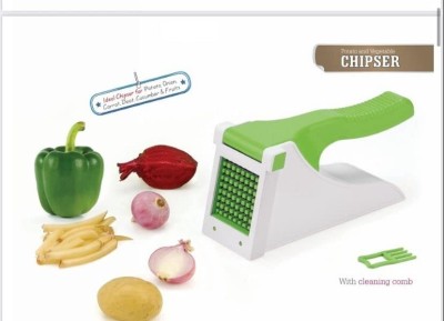 GVJ TRADERS Plastic French Fry Chipser, Potato Chipser/Potato Slicer Vegetable & Fruit Chopper(1)