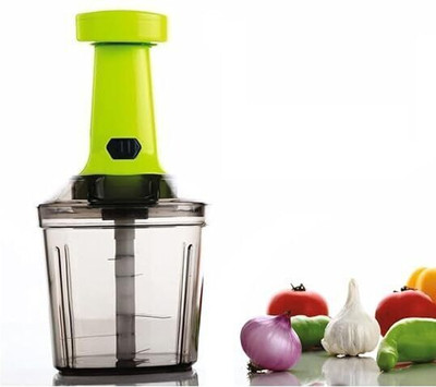 ovotron Swami Push Chopper Vegetable & Fruit Cutter and Hand Press Chopper - 1000ML Vegetable & Fruit Chopper(1 Push chopper 1100 ml)