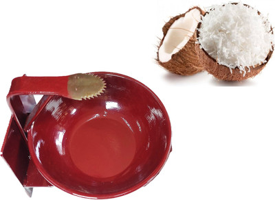 Q8 Twinkle Table Top Coconut Scraper / Grater / Chirava With Plate Coconut Scraper(Pack of 1)