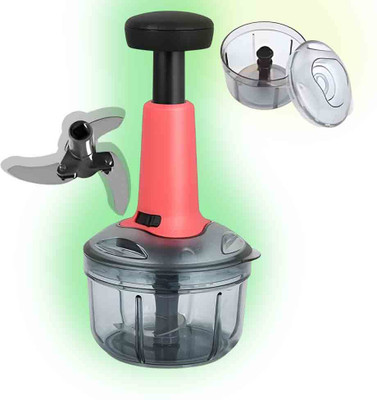 Nkt Vegetable & Fruit Chopper(1xcontainer,1xPress Button,3xblade,1xBlade Holder)