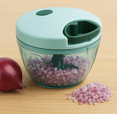 Gandhi global mart by GGM CHOPPER COMBO WITH POWERFUL BLADE , NEW HANDY QUICK CHOPPER Vegetable Chopper(1 Chopper)