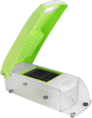 Siddhi Collection 2-in-1 Multipurpose Vegetable and Fruit Chopper, Slicer, Cutter & Dicer Vegetable & Fruit Slicer(1 Chopper)