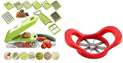 AK ULTIMATE by ak ultimate combo_appleslicer and vegcutter Vegetable & Fruit Grater & Slicer(13)