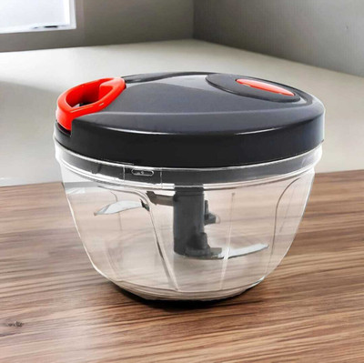 MR Wonder by MR Wonder Manual Lid Chopper MR Wonder Manual Lid Chopper 500ml Vegetable & Fruit Chopper(1 Hand Push Chopper)