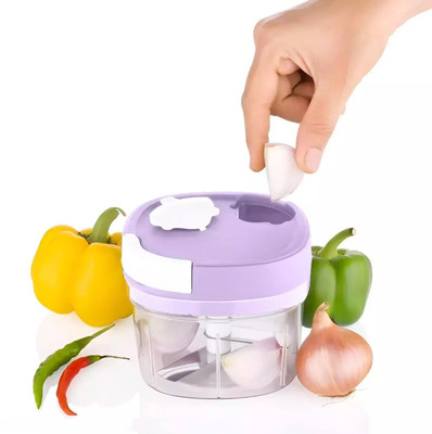 VALLLAREE 600ML_SQUARE_CHOPPER_PURPLE_1_PIECE Vegetable & Fruit Chopper(1)