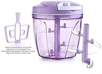 MANN SINGH AND SONS Plastic Handy Chopper, 900ml Chopper(Chopper)
