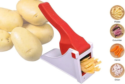 HASHFLOW French Fries Quick Cutter Plastic Machine Steel Blades Potato Chopper(1 Chopper)