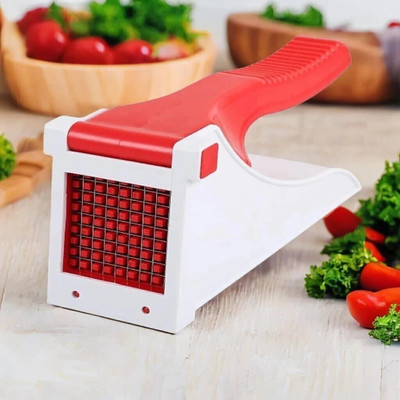 HASHONE by HASHONE Plastic French Fry Chipser, Potato Chipser/Potato Slicer Vegetable & Fruit Chopper(1 Vegetable Cutter)