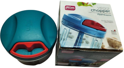 NIDAN by SUPER_MOM VEGGI CHOPPER SUPER MOM PUSH CHOPPER Vegetable & Fruit Chopper(1 BOWL:: 1 CUTTER)