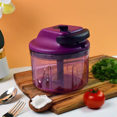 supermom German-Style Manual Vegetable Chopper – Hand-Operated, Precise & Durable Vegetable & Fruit Chopper(1 Pc Chopper)