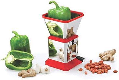 KHODIYAR VASAN BHANDAR CHILLI CUTTER SS Vegetable & Fruit Grater & Slicer(1)