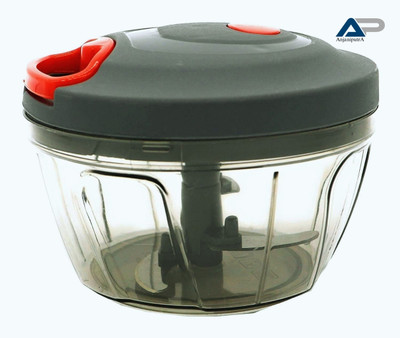 AnjaniputrA Plastic 450 ml Compact Vegetable Chopper with 3 Blades Vegetable & Fruit Chopper(1)