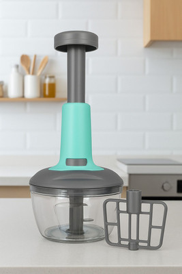 ABC Hand Push Vegetable Chopper-Manual Food Dicer Cutter for Quick & Easy Chopping Vegetable & Fruit Chopper(1 chopper)