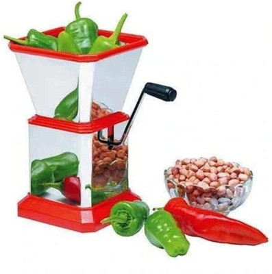 Cooksy ry Fruit Cutter & Vegetable Chopper, Chilli Cutter/Chopper Vegetable Grater(1 CUTTER)