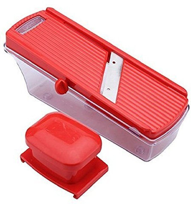 PRANSHI ENTERPRISE by PRANSHI ENTERPRISE Multipurpose Vegetable Slicer & Chopper with Storage Box Vegetable & Fruit Grater & Slicer(1 CHOPPER)