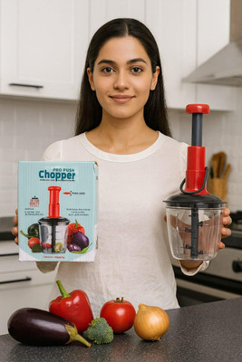 Omaluck Premium Push Chopper Manual Vegetable Chopper(1 x Push Chopper)