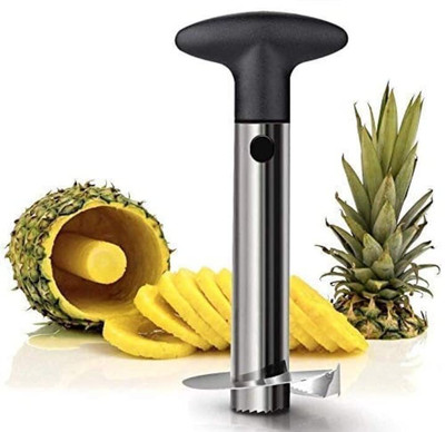 Sohanshstore Steel Pineapple Corer Cutter – Quick and Easy Fruit Tool Pineapple Grater(Pack of 1)