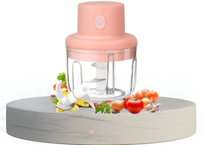 Clairbell Mini Electric Chopper Rechargeable Food Processor with Liquid CoolingSystemMN37 Electric Vegetable & Fruit Chopper(1)