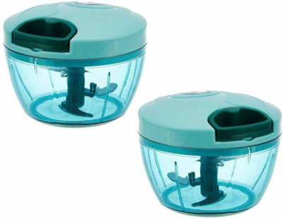 DS SALES handy/quick/smart/pull/chopper chilly cutter chopper salad cutter Vegetable & Fruit Chopper(Pack of 2)