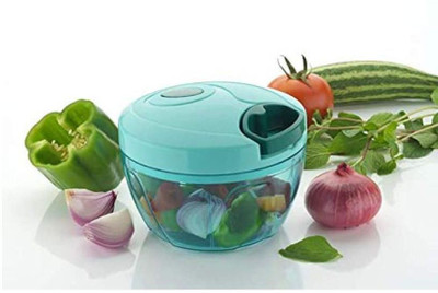 Connex Handy Blue Chopper Ideal For Vegetable & Fruit Chopper((Pack Of_1))