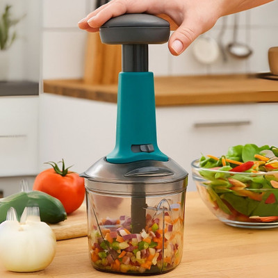 AST by N/A Big Hand Push Chopper 1100 ML – Vegetable & Fruit Chopper Vegetable & Fruit Chopper(1 chopper)