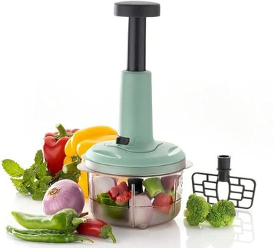 Brumpad by BRUMPAD Push Chopper Vegetable & Fruit Chopper(1 chopper)