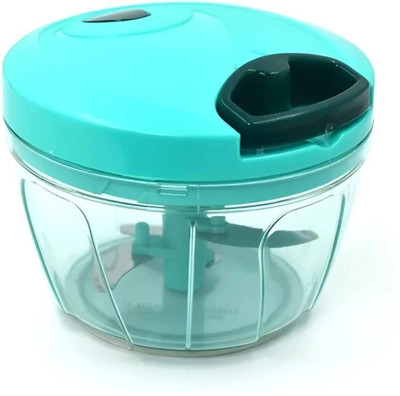 AshirwadM by Ashirwad Mart Ashirwad Mart 450ml Vegetable & Fruit Chopper | Hand Pull | BPA Free Plastic Vegetable & Fruit Chopper(1 chopper)