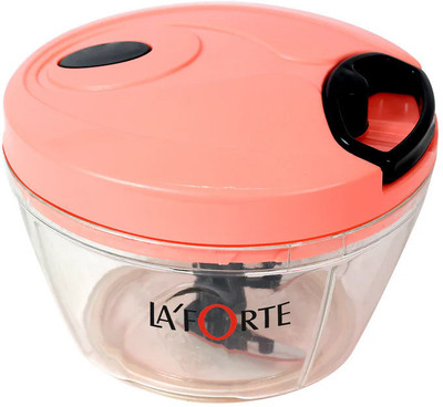 LA'FORTE Mini String Manual Vegetable Chopper Vegetable & Fruit Slicer(01 Chopper)