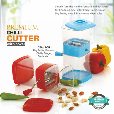 J AND S Chilli Cutter Vegetable & Fruit Chopper(1 Chilli Cutter)