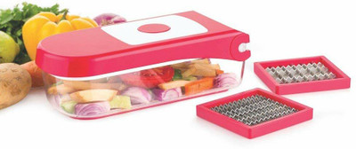 Ganesh vini 2018 Vegetable & Fruit Grater & Slicer(2 Blades)