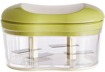 BAWALY Manual Garlic Puller Multifunctional Food Processor Portable Chopper Vegetable Chopper(1 Garlic Chopper)