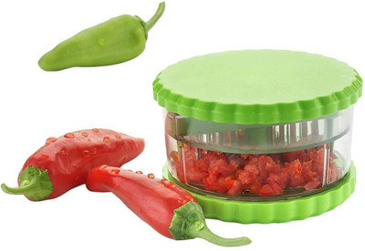 VYXOO Multi Crusher for Ginger/Garlic Crusher Chilli Vegetable & Fruit Chopper(1 chopper)